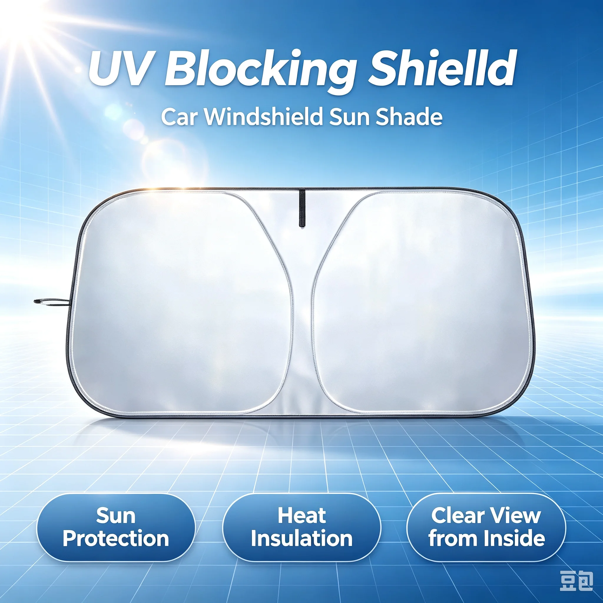 Car Front Window Sunshade UV P - огляд і ціна Car Accessories Parts