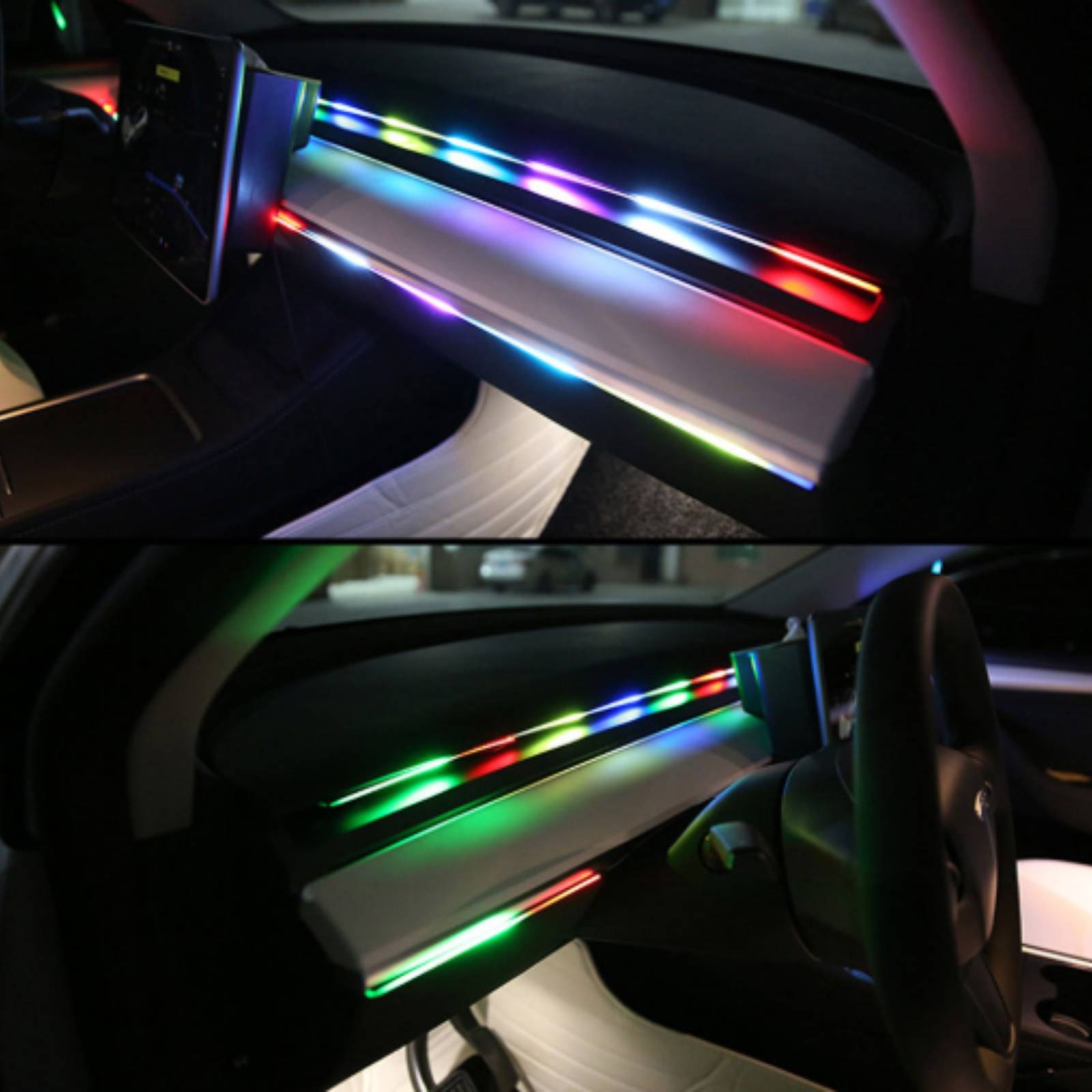 6 Pieces Acrylic Interior Car  - огляд і ціна Led Interior Ambient Light