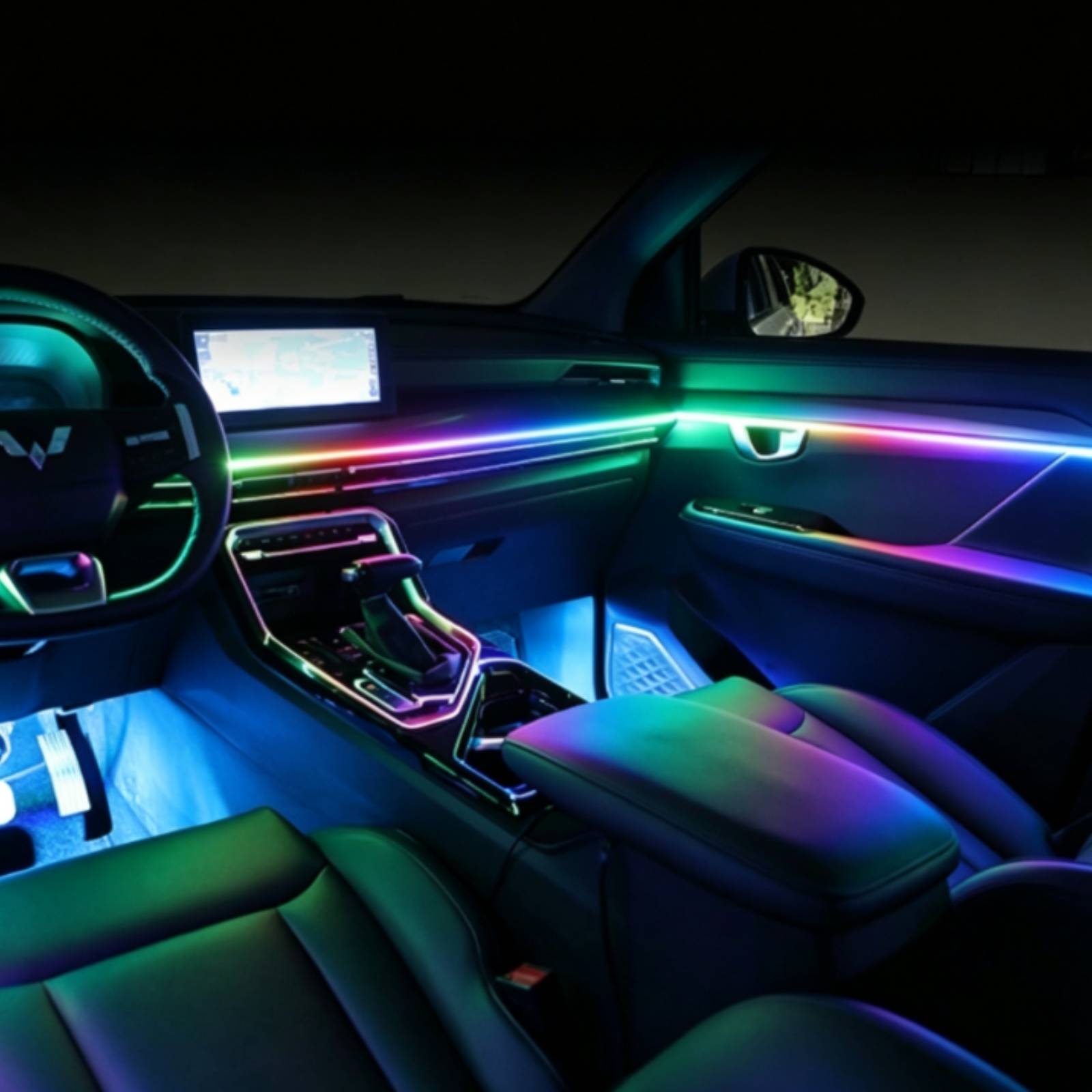 6 Pieces Acrylic Interior Car  - огляд і ціна Led Interior Ambient Light