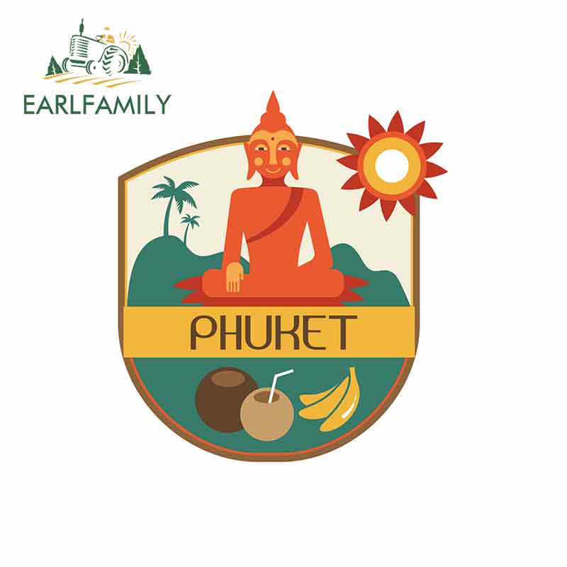 EARLFAMILY 13cm x 11.5cm for P - огляд і ціна Car Accessories Thailand
