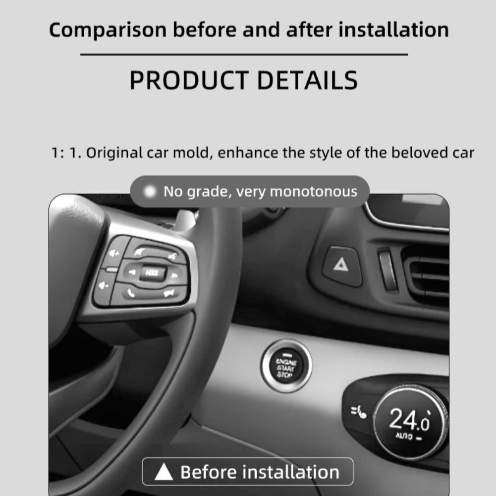 1PC Car One-Touch Start Button - огляд і ціна Car Accessories App